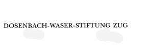 Dosenbach-Waser_Stiftung